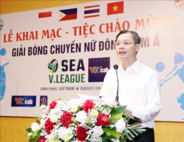 Khai mạc Giải bóng chuyền nữ Đông Nam Á