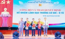 Đại học Công nghiệp Hà Nội thành lập Trường Cơ khí - Ô tô