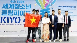 ​Học sinh Quảng Ninh đoạt huy chương vàng và Giải đặc biệt tại Olympic khoa học quốc tế Hàn Quốc