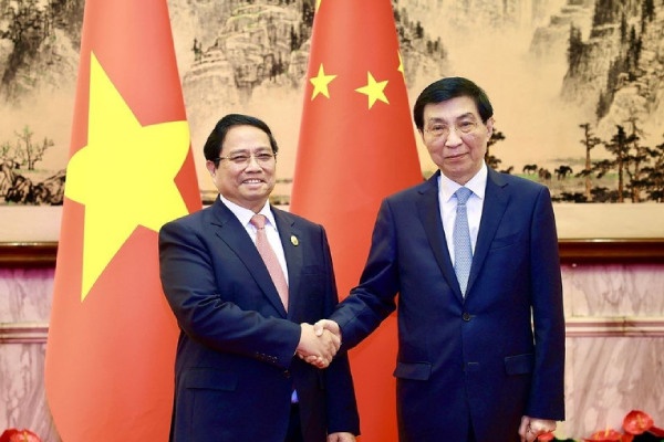 Thủ tướng hội kiến Chủ tịch Chính hiệp toàn quốc Trung Quốc