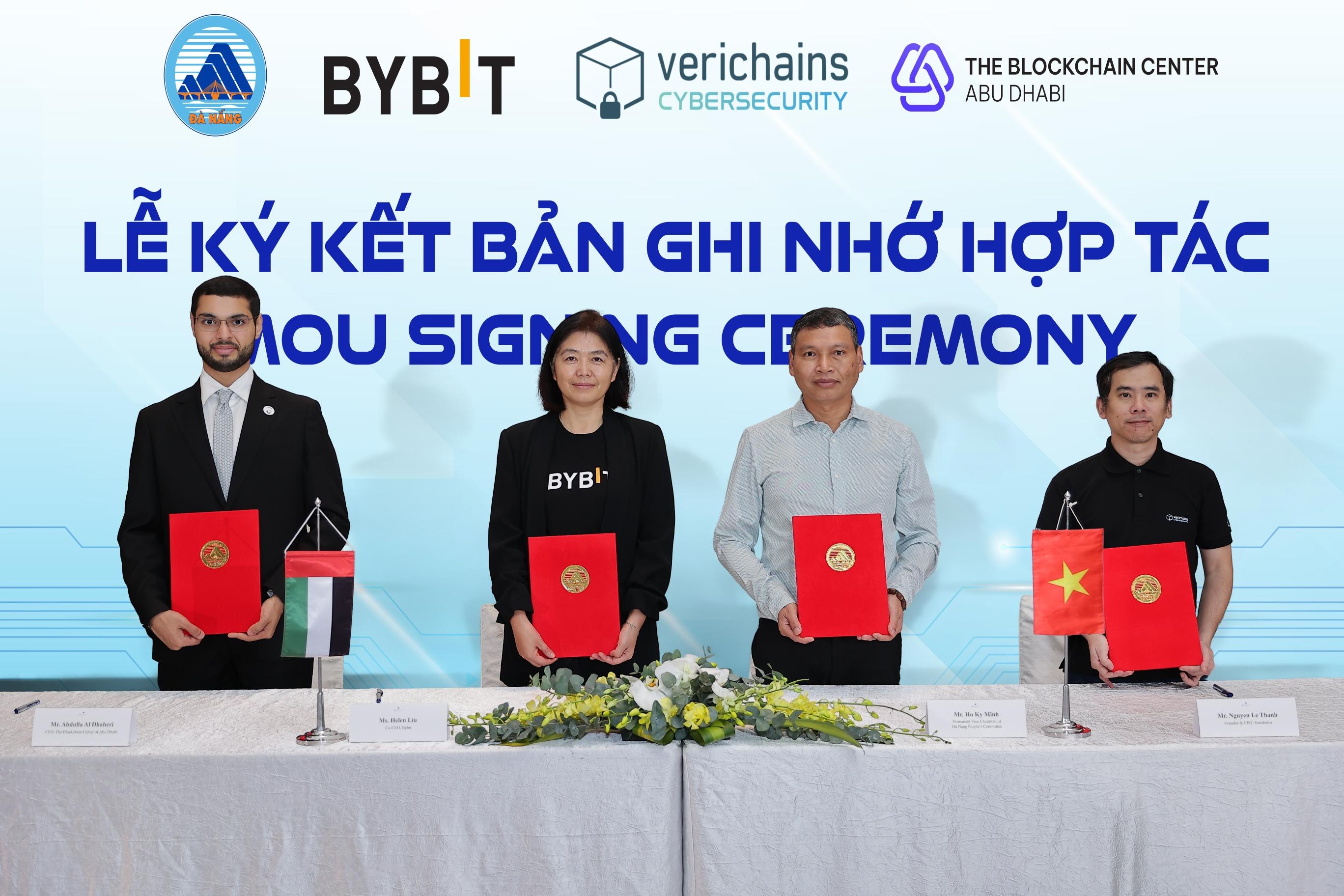 Đà Nẵng ký hợp tác chiến lược với Bybit, Verichains và ADBC