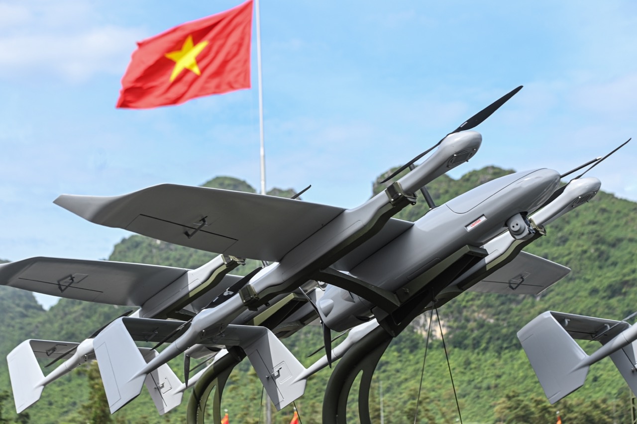 UAV của Việt Nam xuất hiện tại lễ diễu binh