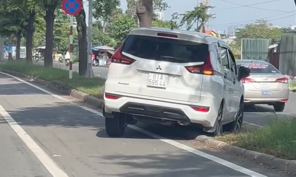 CSGT TP.HCM xác minh vụ ôtô leo dải phân cách sang đường