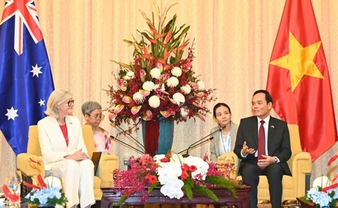 Bí thư Thành ủy TP.HCM hội kiến Toàn quyền Australia Sam Mostyn