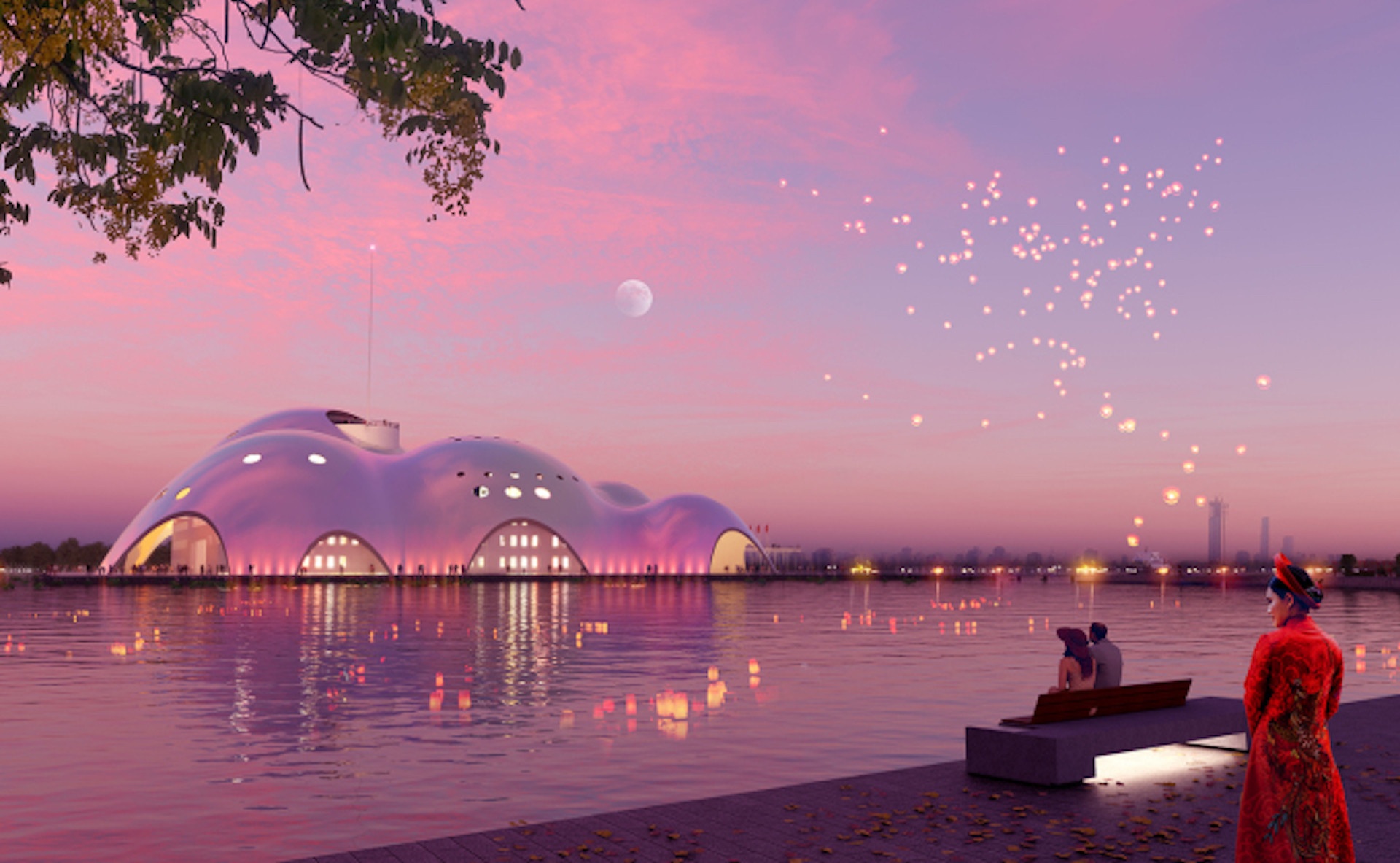 Sắp khởi công Nhà hát Ngọc Trai 500 triệu USD ở Hồ Tây