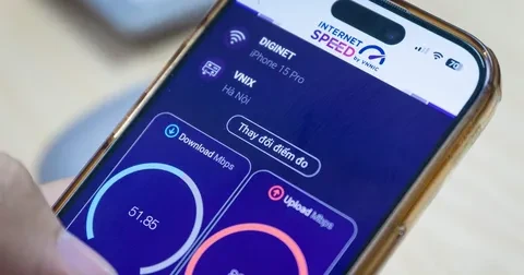 Tốc độ mạng Internet Việt Nam tiếp tục tăng