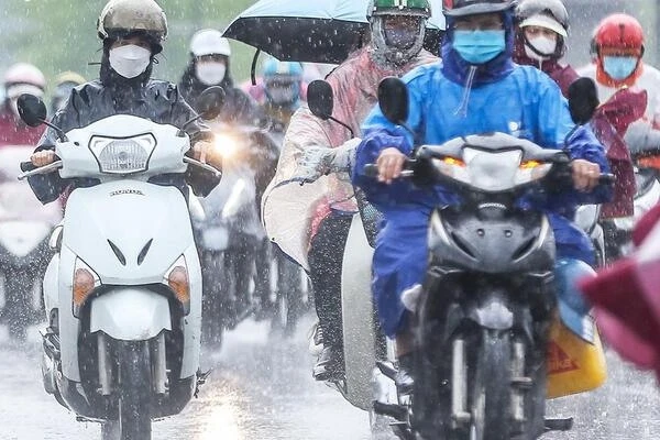 Dự báo thời tiết 10 ngày tới: Miền Bắc liên tục hứng mưa dông