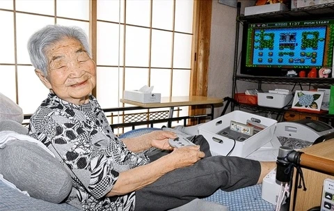'Game thủ' già nhất Nhật Bản