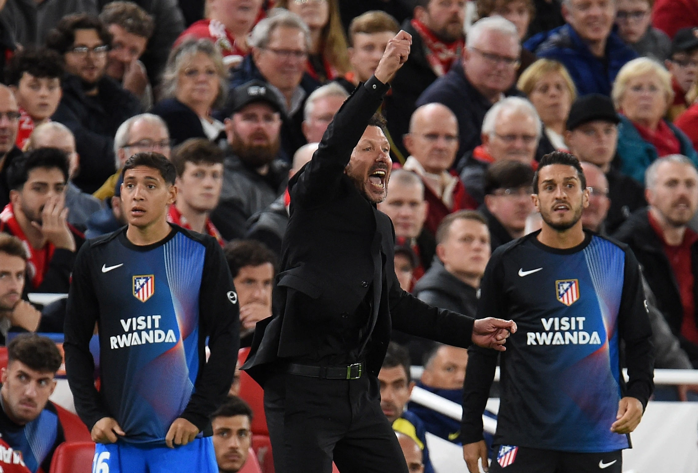 Hình ảnh xấu xí của HLV Simeone