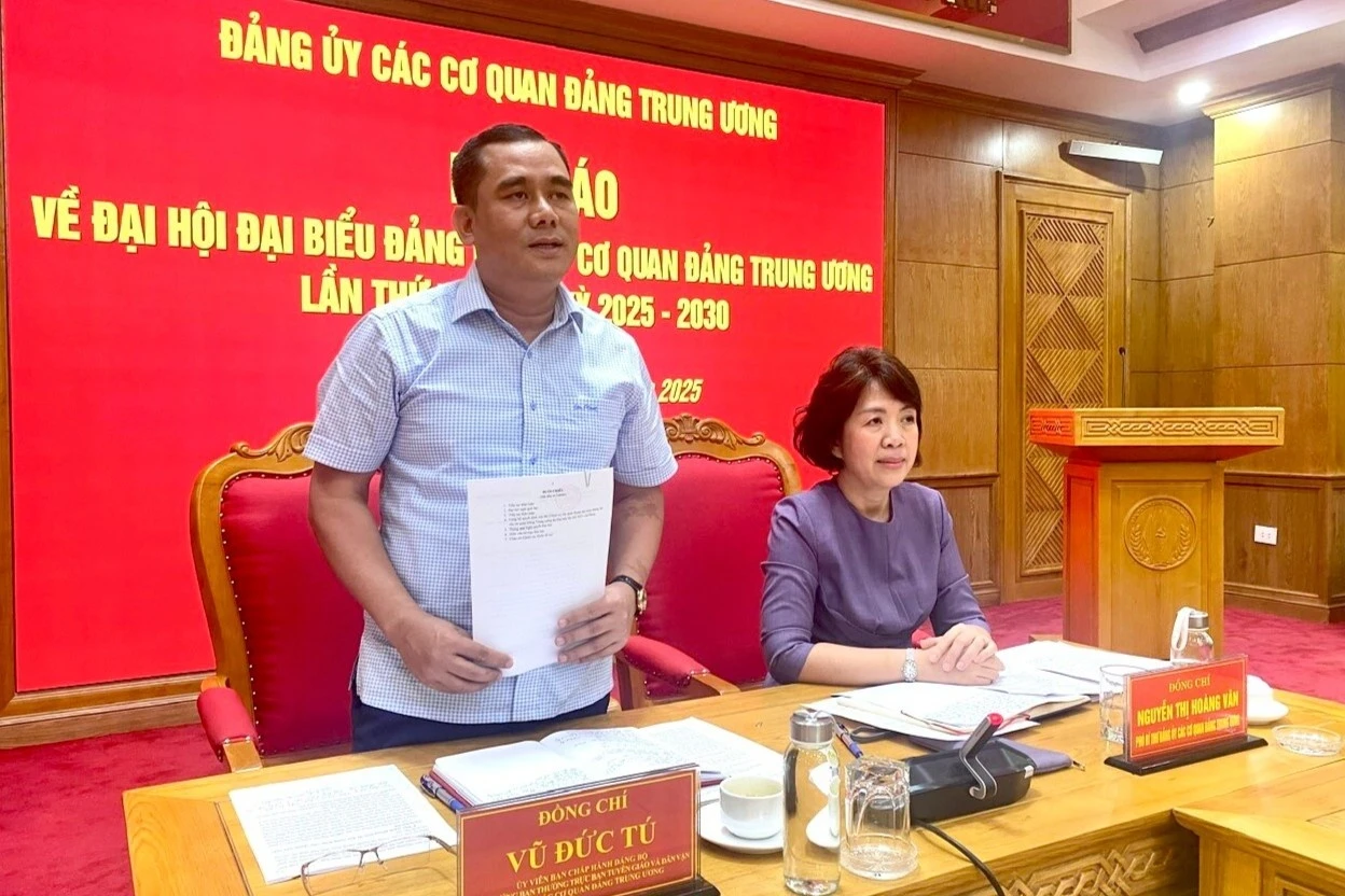 Đại hội Đảng bộ các cơ quan Đảng TƯ lần I diễn ra ngày 23-24/9