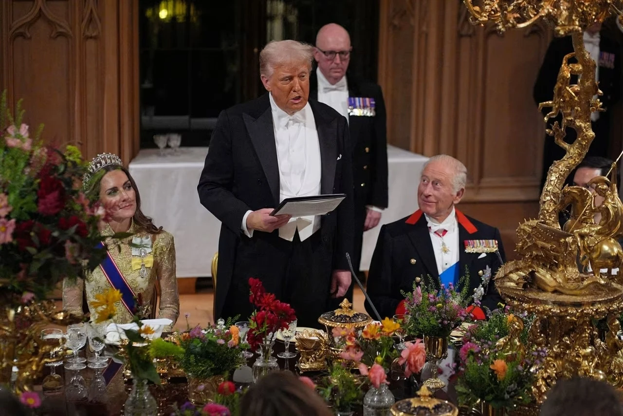 Ông Trump dự quốc yến xa xỉ bậc nhất tại Lâu đài Windsor