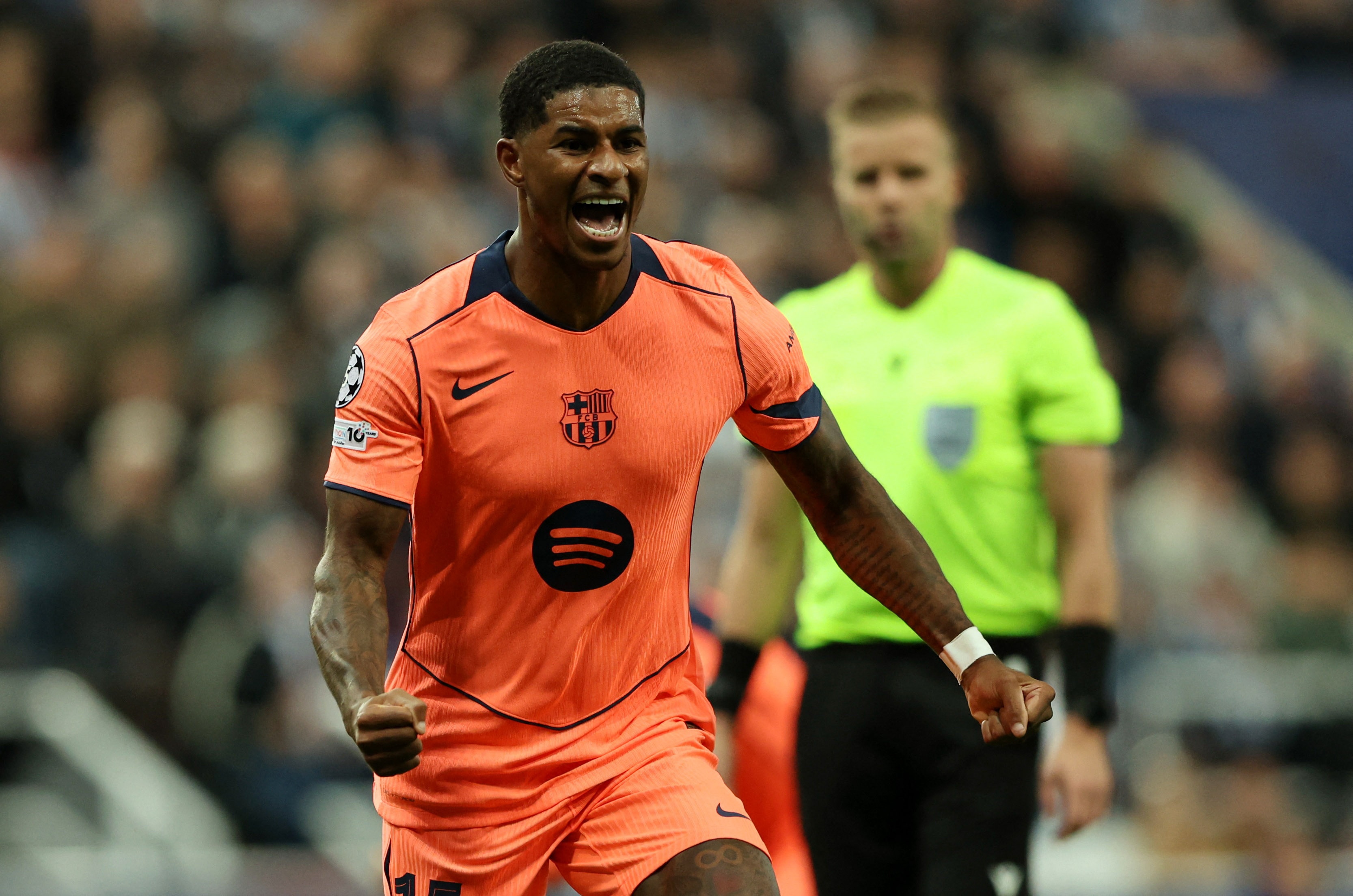 Rashford rực sáng ở Champions League