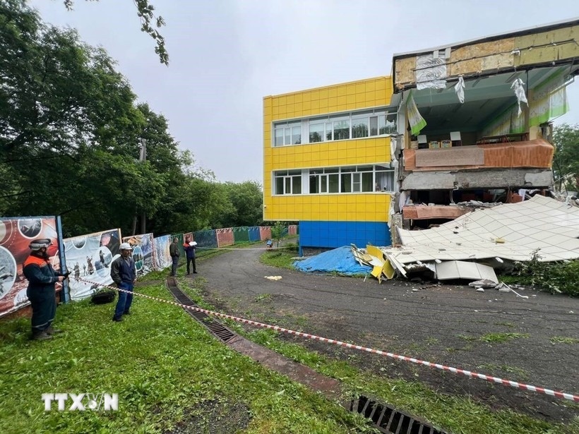 Động đất 7,8 độ rung chuyển vùng Viễn Đông của Nga