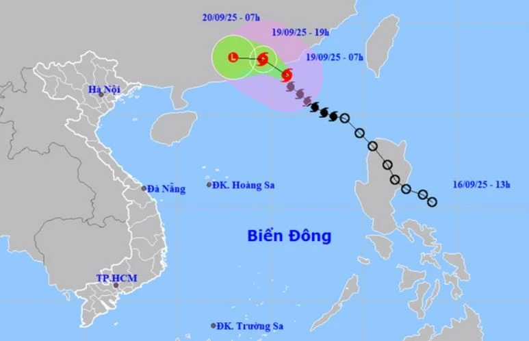 Tin mới nhất bão số 8 Mitag