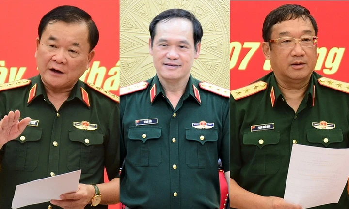 Bổ nhiệm lại 3 Thứ trưởng Bộ Quốc phòng, kéo dài thời gian giữ chức vụ
