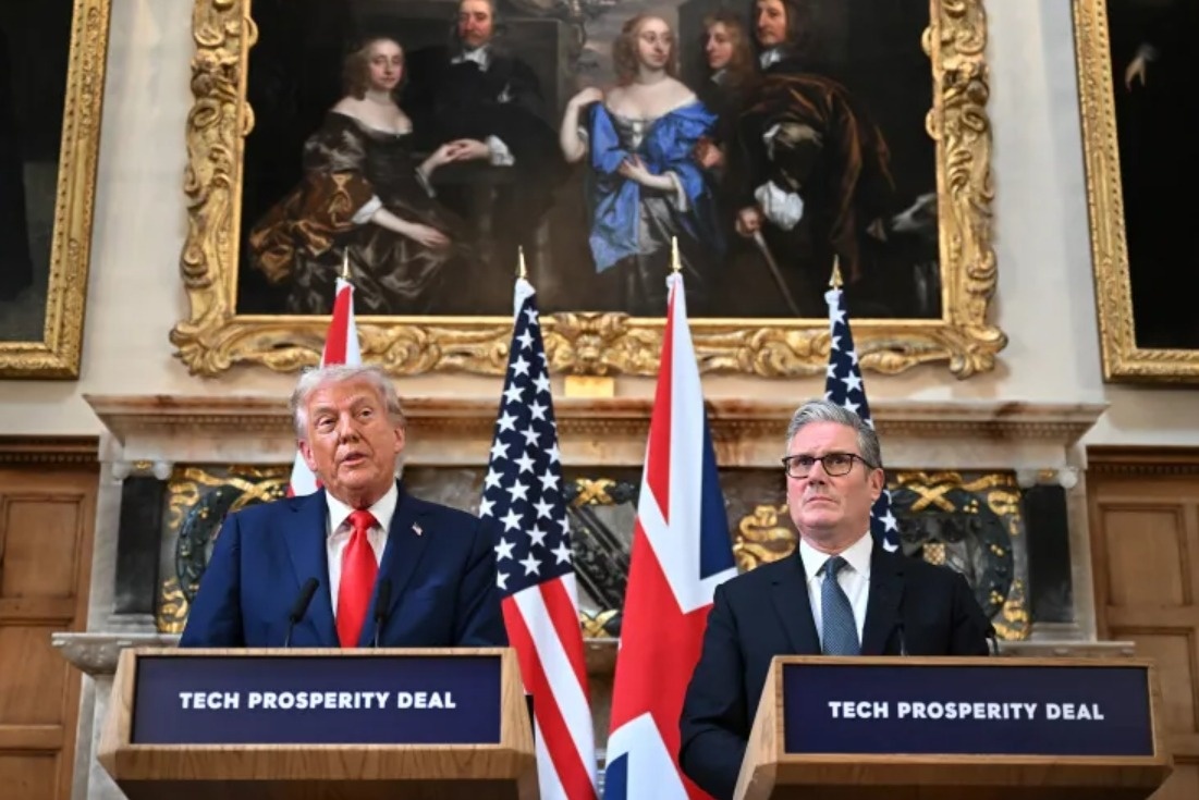 Hình ảnh rất khác của Tổng thống Trump trong chuyến công du Anh lần 2