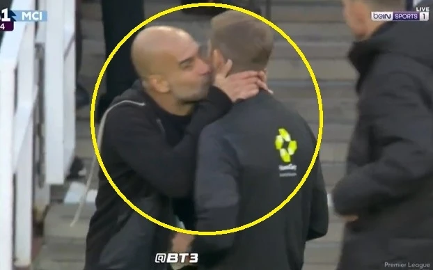 Pep cưỡng hôn trọng tài