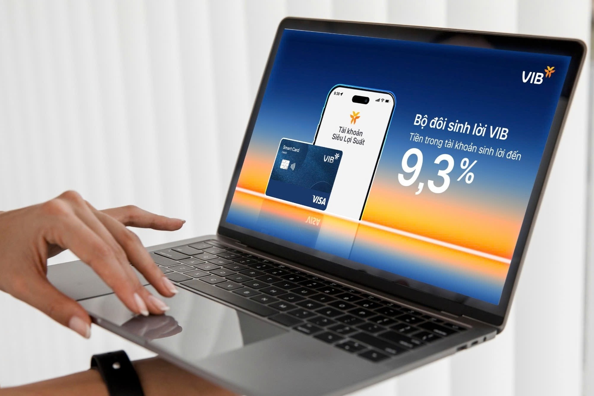 Bộ đôi Sinh lời VIB - giải pháp tài chính tối ưu dòng tiền đến 9,3%