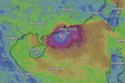 Ragasa không còn là siêu bão, cách Quảng Ninh hơn 600 km