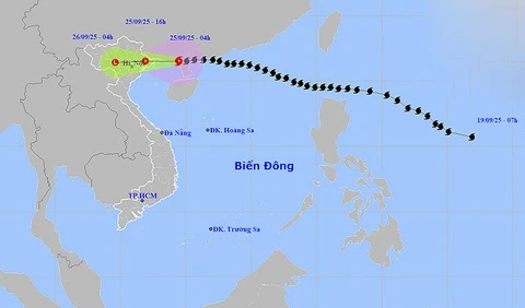 Bão Ragasa tiến vào đất liền Bắc Bộ, gây mưa lớn diện rộng