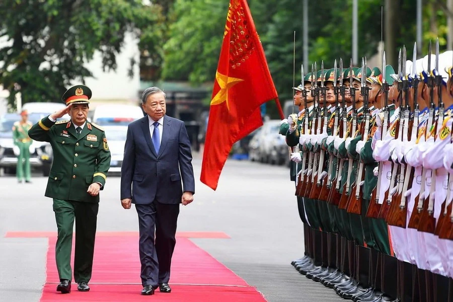 Tổng Bí thư Tô Lâm dự Đại hội Thi đua Quyết thắng toàn quân