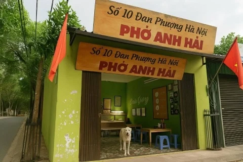 Quán Phở anh Hai lên Google Maps, trăm người vào khen ngon