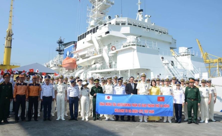 Tàu của Lực lượng Bảo vệ bờ biển Nhật Bản thăm Đà Nẵng