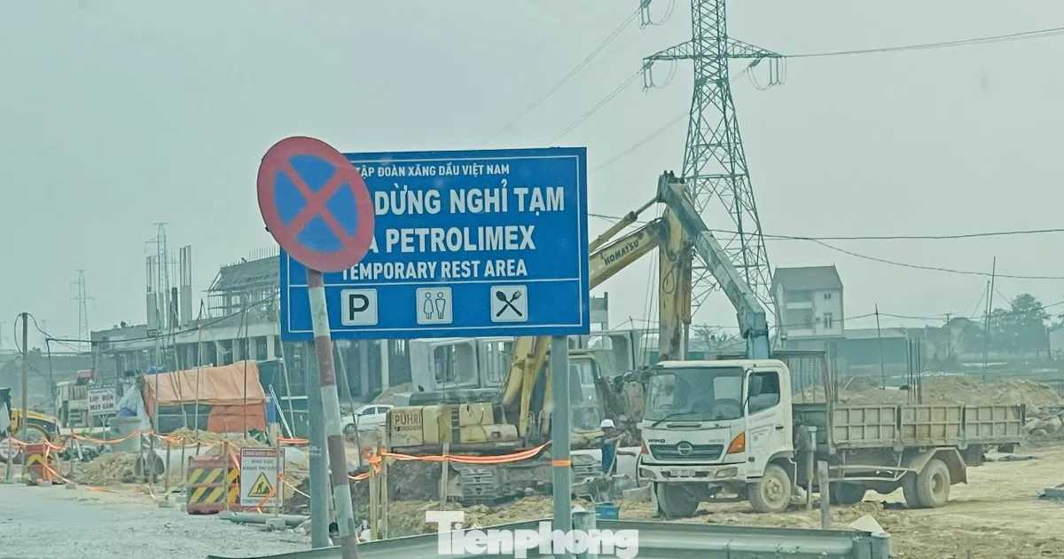 Các trạm dừng nghỉ, điểm đổ xăng trên cao tốc Bắc - Nam dịp Tết