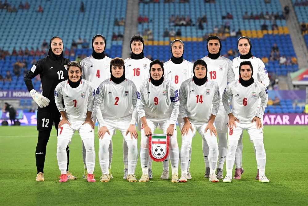 Khoảnh khắc im lặng của tuyển nữ Iran tại Asian Cup