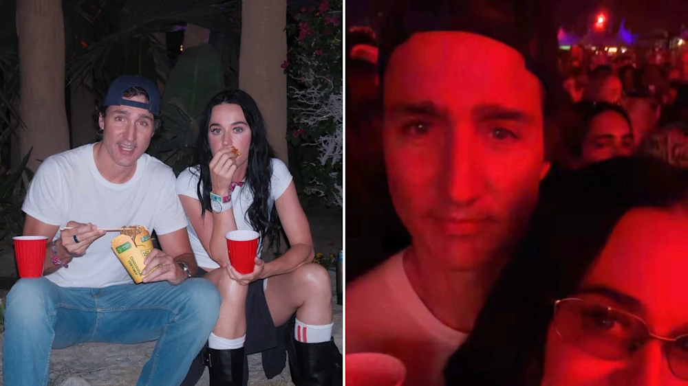 Katy Perry quấn quýt cựu Thủ tướng Canada