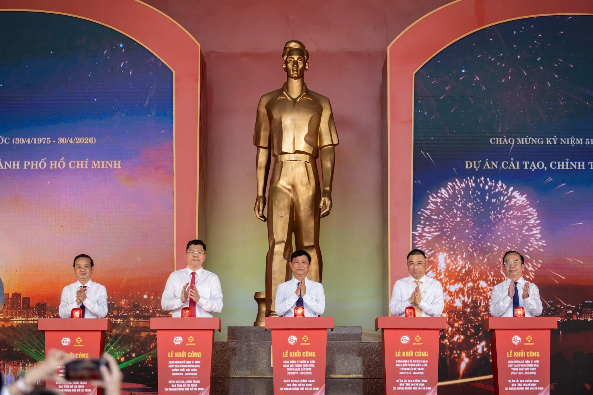 Sun Group cam kết hoàn thành chỉnh trang Bảo tàng Hồ Chí Minh dịp 2/9