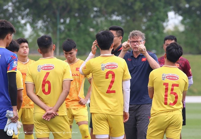 U22 Việt Nam rà soát lực lượng - Ảnh 1. U22 Việt Nam rà soát lực lượng - Ảnh 1.
