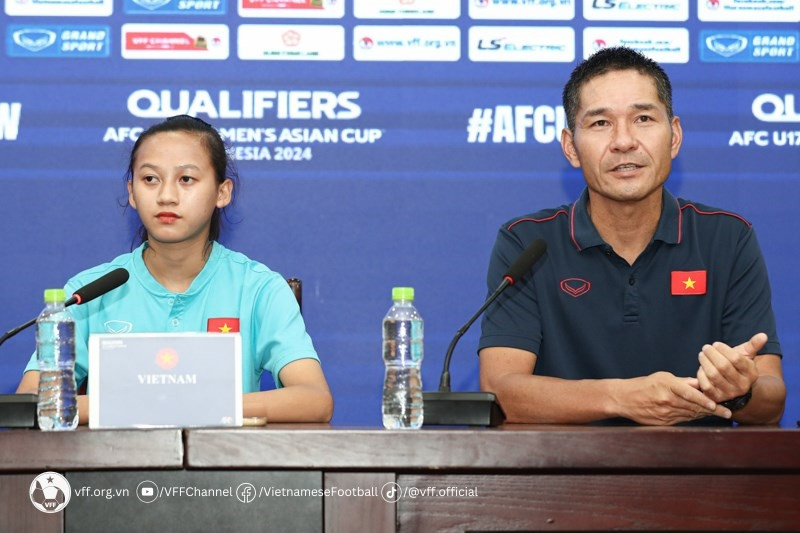 Viet Nam quyet tam gianh ve di tiep tai Giai U17 nu chau A 2024 hinh anh 1