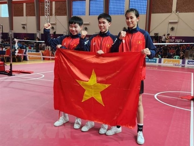 Niem vui Vang cua Doan The thao Viet Nam voi mon vat va cau may hinh anh 1