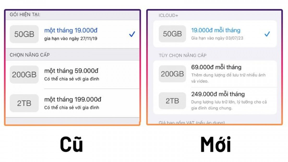 apple tang gia dich vu luu tru icloud tai viet nam hinh anh 1