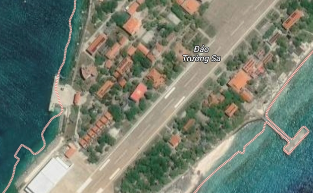 Google Map da khoi phuc hinh anh co To quoc tren dao Truong Sa Lon hinh anh 1