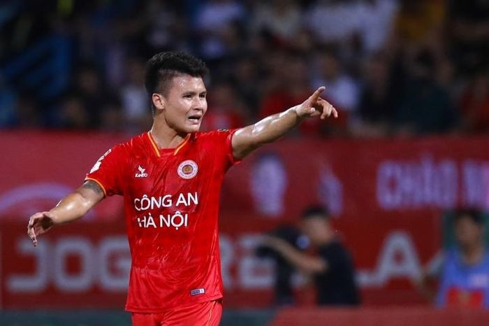 Lần gần nhất Quang Hải ghi bàn ở V-League là trước CLB Thanh Hóa hồi tháng 3 năm ngoái lúc còn khoác áo CLB Hà Nội. (Ảnh: Quỳnh Phương)