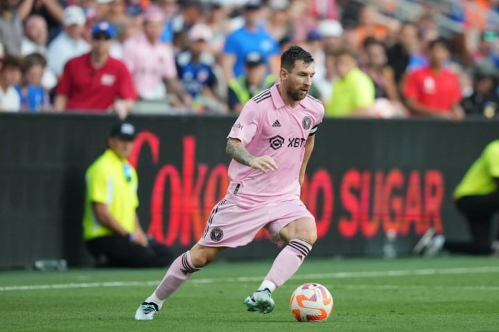 Messi tiếp tục là đầu tàu của Inter Miami ở trận gặp Cincinnati.